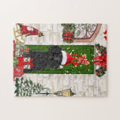 Poodle Christmas Legpuzzel (Horizontaal)