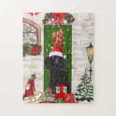 Poodle Christmas Legpuzzel (Verticaal)
