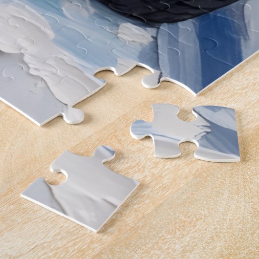 Poodle Christmas Red Truck Holiday Legpuzzel (Zijkant)