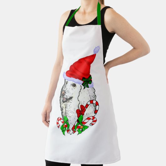 Poodle Christmas Schort (Insitu)