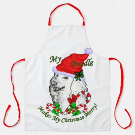 Poodle Christmas Schort