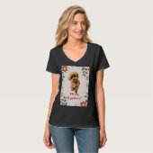 Poodle Christmas T-shirt (Voorkant volledig)