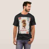 Poodle Christmas T-shirt (Voorkant volledig)