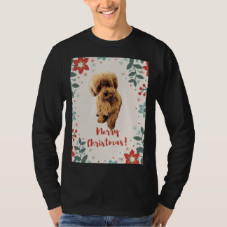 Poodle Christmas T-shirt
