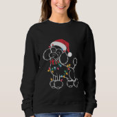 Poodle Christmas Trui (Voorkant)