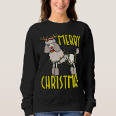 Poodle Christmas Trui (Voorkant)