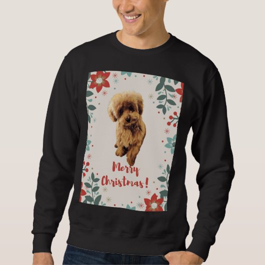 Poodle Christmas Trui (Voorkant)