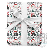 Poodle Christmas Wrapping Paper Cadeaupapier