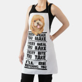 Poodle Cockerpoo elke snack die je maakt Apron Schort (Insitu)