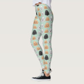 Poodle Cute Hond Liefhebber Patroon Leggings (Links)