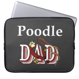 Poodle Dad Gifts Laptop Sleeve