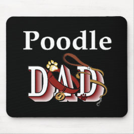 Poodle Dad Gifts Muismat