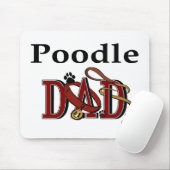 Poodle Dad Gifts Muismat (Met muis)