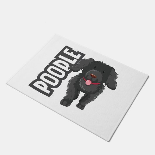 Poodle Deurmat (Schuin)