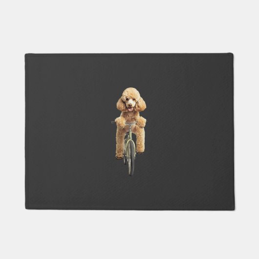 Poodle deurmat (Voorkant)