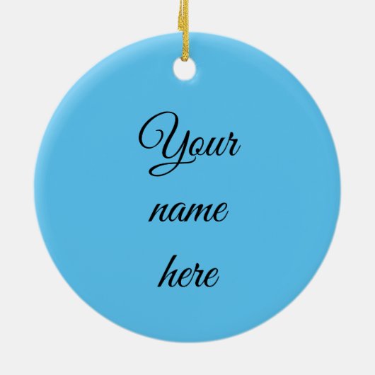 Poodle-doedels ornament (Achterkant)