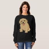 Poodle Dog Black Capulus Trui (Voorkant volledig)