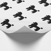 Poodle Dog Cadeaupapier (Hoek)