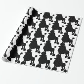 Poodle Dog Cadeaupapier (Uitgerold)