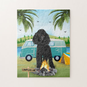 Poodle Dog Camping  Legpuzzel