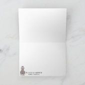 Poodle Dog | Feestdagen Kaart (Binnen)