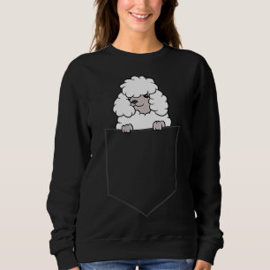 Poodle Dog in een zakpoot Trui