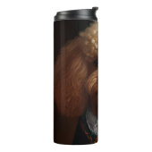 Poodle Dog in St. Patrick's Day Dress Thermosbeker (Gedraaid links)