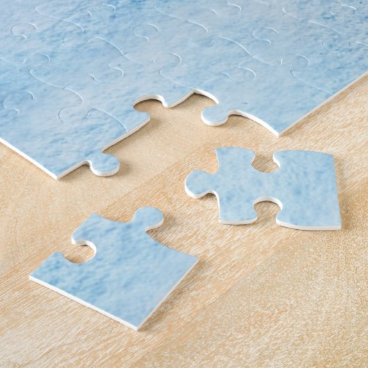 Poodle Dog-kerstbezorging vrachtwagen sneeuw Legpuzzel (Zijkant)