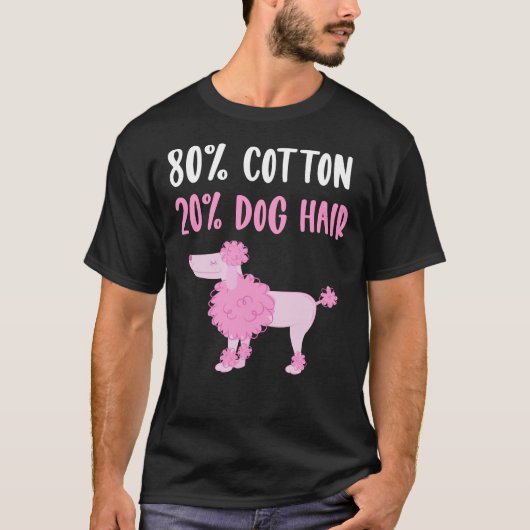 Poodle Dog Mam Quote T-shirt (Voorkant)
