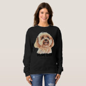 Poodle Dog Mama Trui (Voorkant volledig)