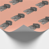 Poodle Dog Pet Cadeaupapier (Hoek)