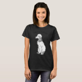 Poodle Dog Proud T-shirt (Voorkant volledig)