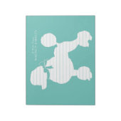 Poodle Dog Puppy French Notitieblok (Linkerzijde)
