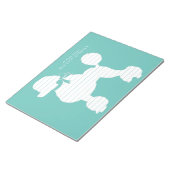 Poodle Dog Puppy French Notitieblok (Schuin)