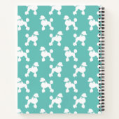 Poodle Dog Puppy French Notitieboek (Achterkant)