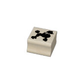 Poodle Dog Puppy French Rubberstempel (Stempel)