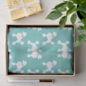 Poodle Dog Puppy French Tissuepapier (Geschenk)