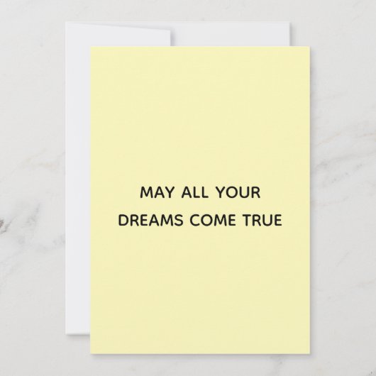 Poodle Dog | Roze en geel vogelflatje Kaart (Achterkant)