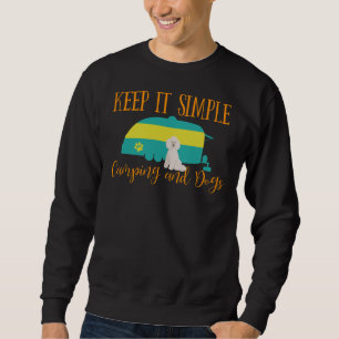 Poodle Dog Rv Camping Hondenliefhebber Gift Trui
