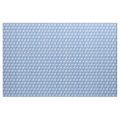 Poodle Dog Silhouette Pet Light Blue Stof (Yard (91,4 cm))