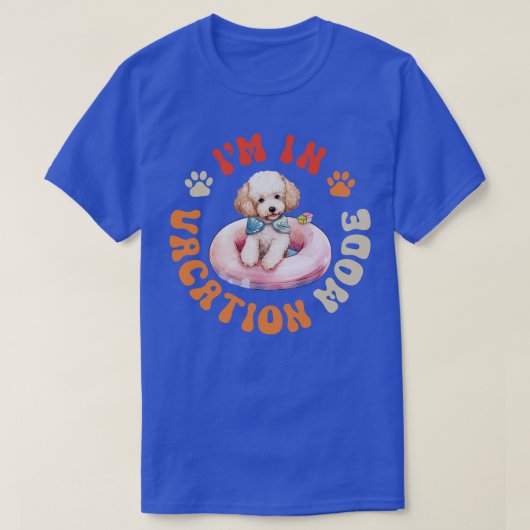Poodle Dog T-shirt (Design voorkant)