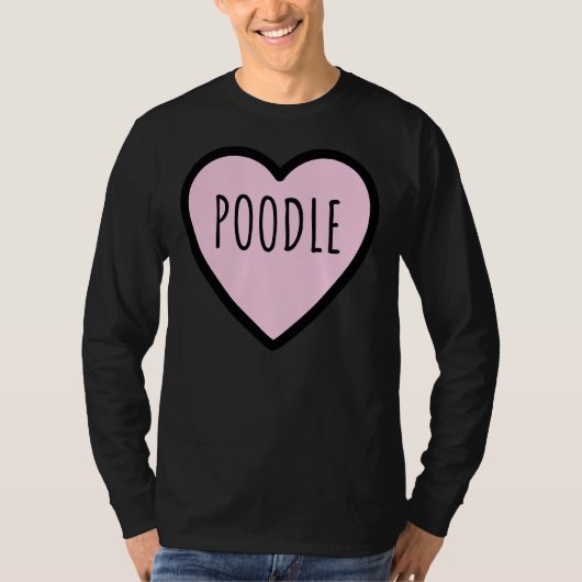 Poodle Dog T-shirt (Voorkant)