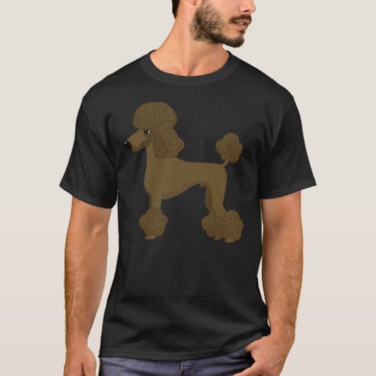 Poodle Dog T-shirt (Voorkant)