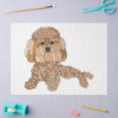 Poodle Dog Tissuepapier (Craft)