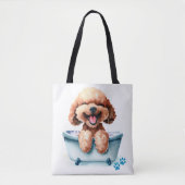 Poodle Dog Tote Bag (Voorkant)