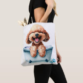 Poodle Dog Tote Bag (Dichtbij)