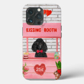 poodle Dog Valentijnsdag Kissing Booth Case-Mate iPhone Case (Achterkant)