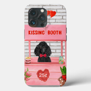 poodle Dog Valentijnsdag Kissing Booth Case-Mate iPhone Case