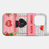 poodle Dog Valentijnsdag Kissing Booth Case-Mate iPhone Case (Achterkant (horizontaal))