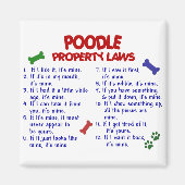 POODLE Eigendomsrecht 2 Magneet (Voorkant)